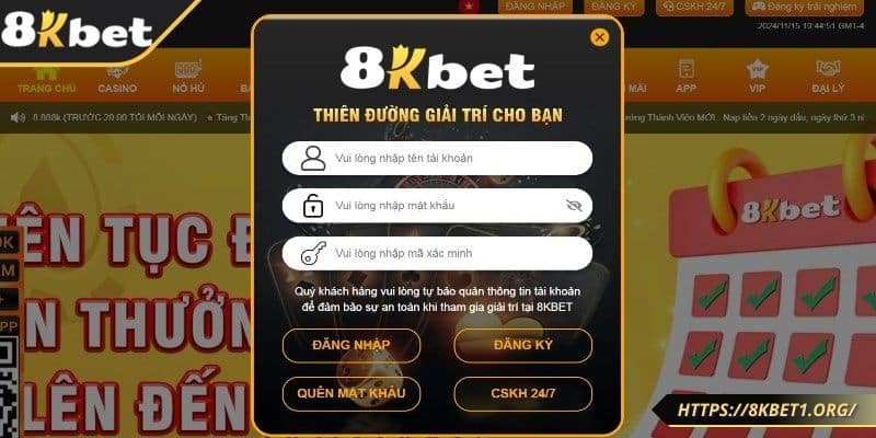 Giới thiệu sơ bộ về quá trình nạp tiền tại 8Kbet